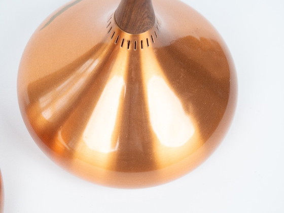 Image 1 of Coppia di 2 lampade a sospensione vintage danesi Orient di Jo Hammerborg, Fog og Morup, 1963