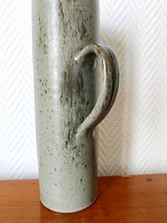 Image 1 of Broc en grès émaillé vintage 1950 