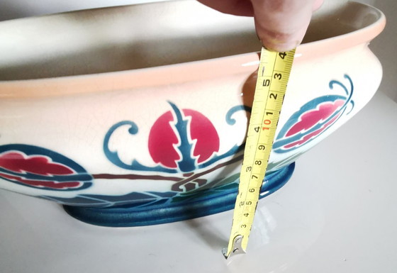 Image 1 of MODERNIST FLOWERPOT – PLANTER – GUSTAV DE BRUYN – CERTIFICATE OF AUTHENTICITY