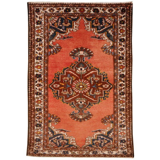 Image 1 of Vintage Persian rug, approximately 150 x 100 cm, hand-knotted from wool, excellent condition