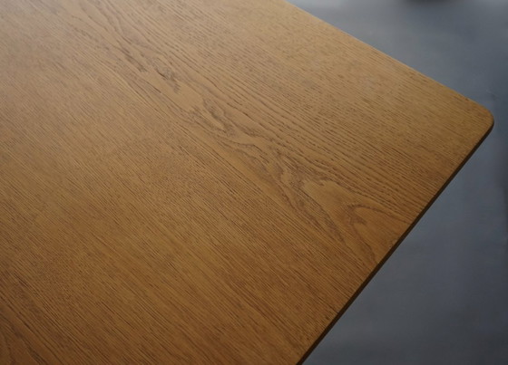 Image 1 of Table de salle à manger extensible en chêne Hans J. Wegner Modèle AT 310 par Andreas Tuck,1960s