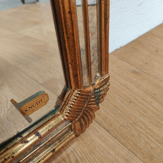 Miroir de cheminée DeKnudt style Hollywood Regency – Plastic (photo 11 of 16)