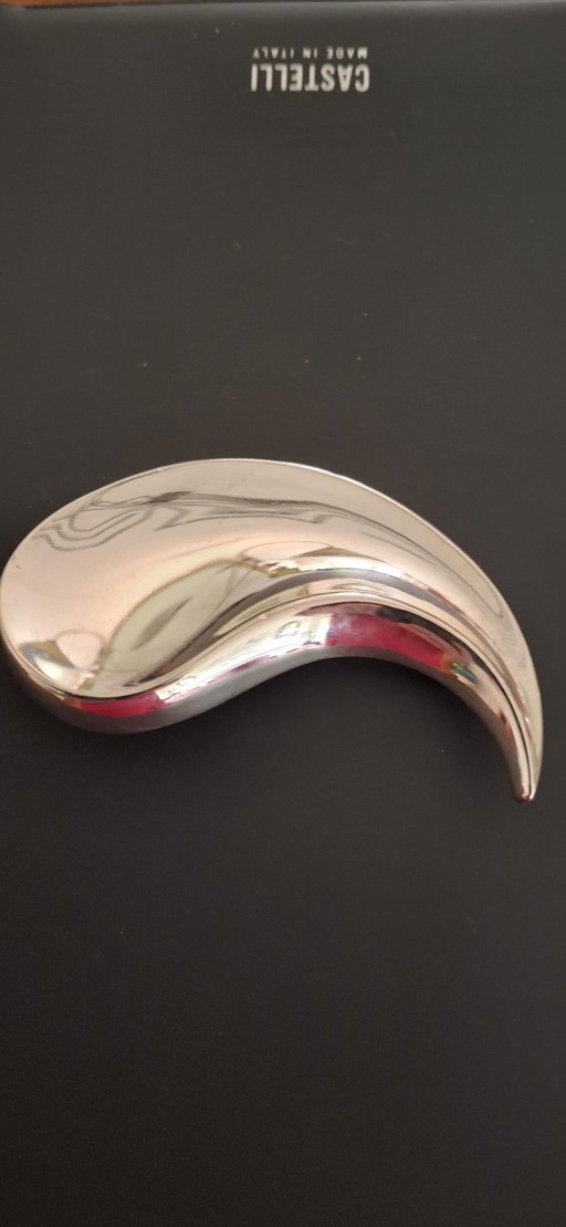 Vintage dänische Brosche aus Sterlingsilber