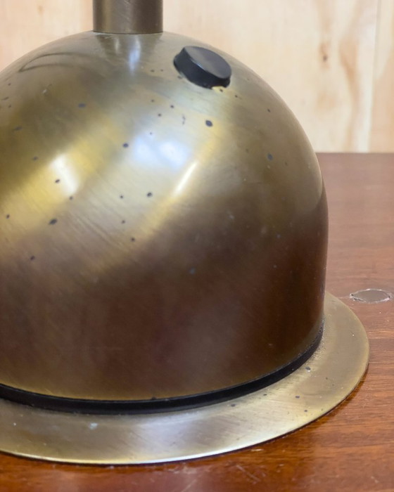 Image 1 of Wortmann & Filz messing tafellampen (Duitsland, jaren 60)