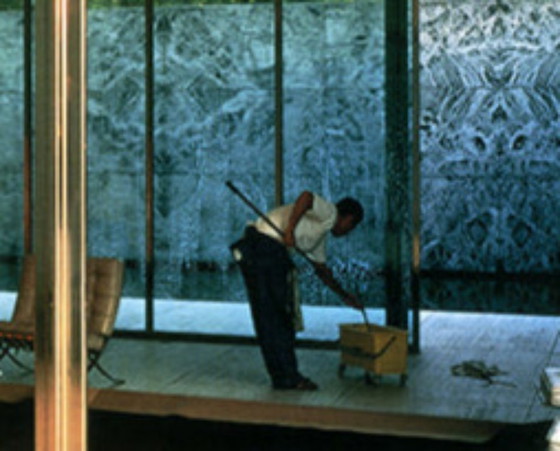 Image 1 of Wall, Jeff - Morning Cleaning - Collection of Contemporary Photographs