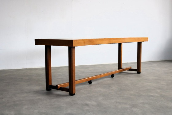 Image 1 of Art Deco meeting/dining table from the 1930s