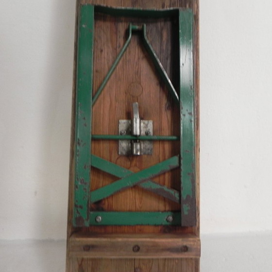 Image 1 of Folding bench, folding bench for terrace, 216 cm long, 1960s