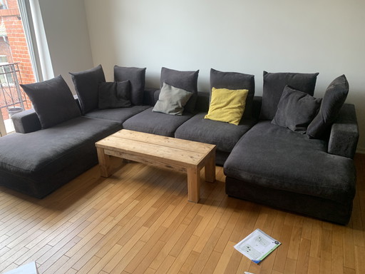 BoConcept “Cenova” designer sofa - dark grey - original price €6300