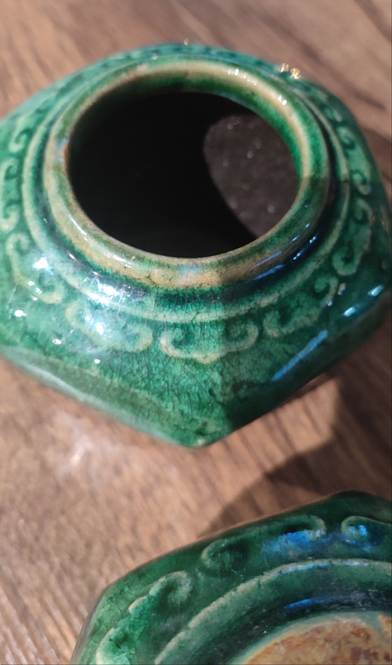 Image 1 of Antique Chinese ginger jars