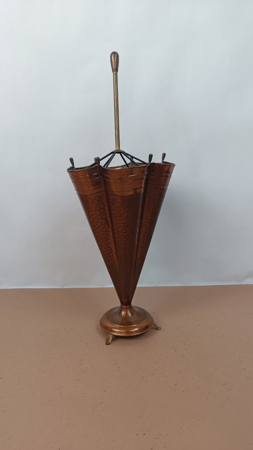 Umbrella stand - Copper - 1960s
