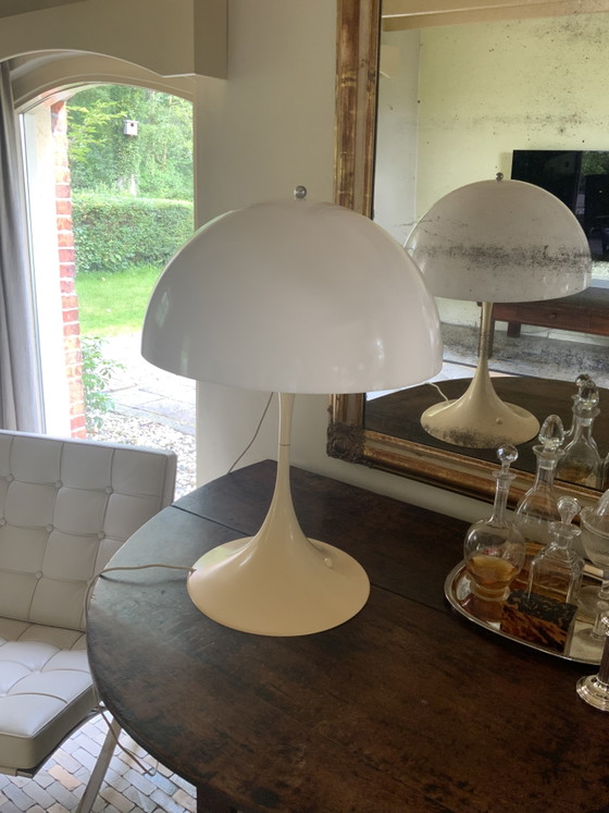 Image 1 of Panthella table lamp by Louis Poulson