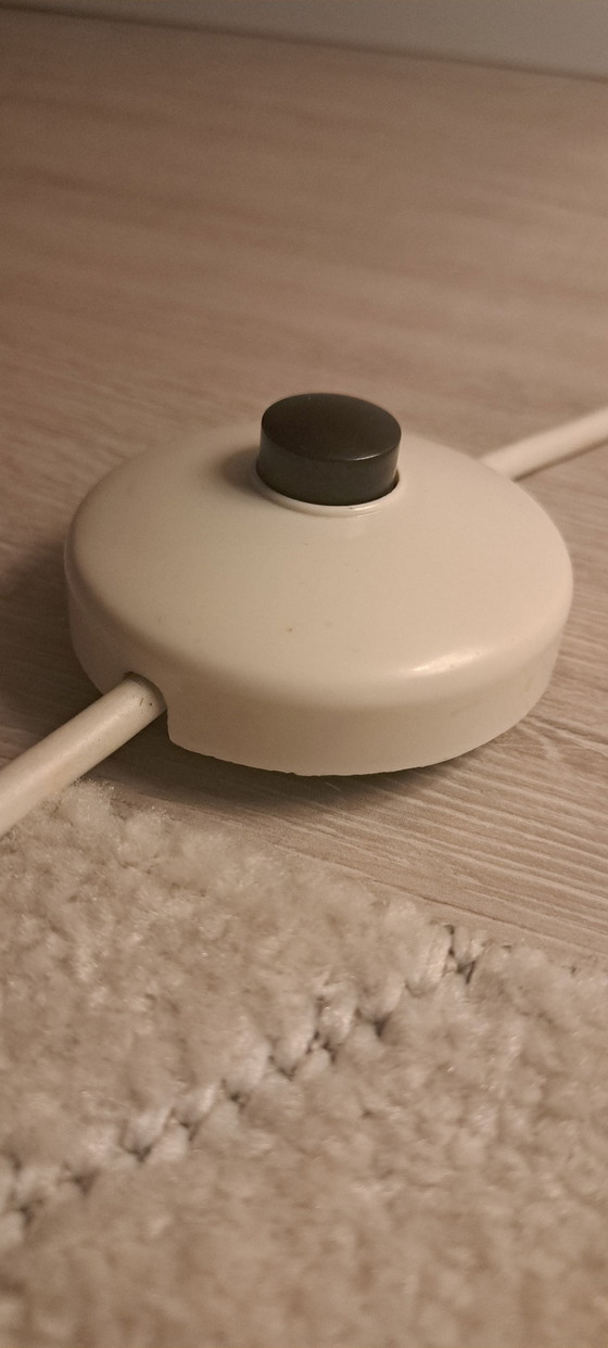 Image 1 of Floor lamp made of bubble glass by Hustadt, Germany, 1960s