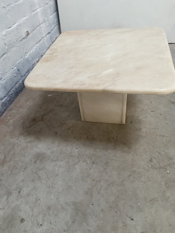 Image 1 of Travertine Coffee Table Medium