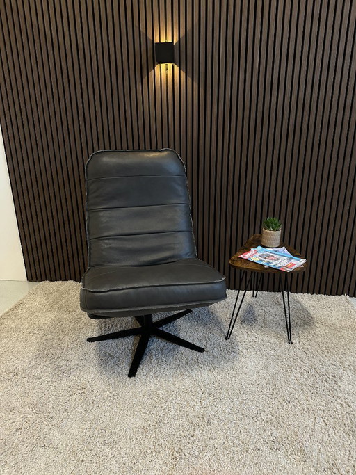 Poltrona Odin color antracite grigio