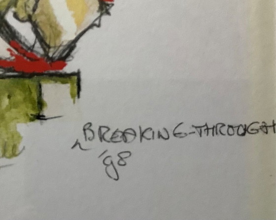 Kees Verkade Siebdruck "Durchbruch" – Lithographien & Drucke, Paper (photo 6 of 9)
