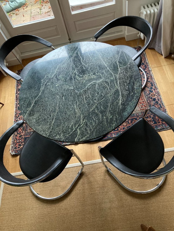 Image 1 of marble table