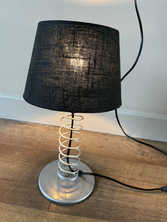 Image 1 of Vintage IKEA table lamp B9610 black shade