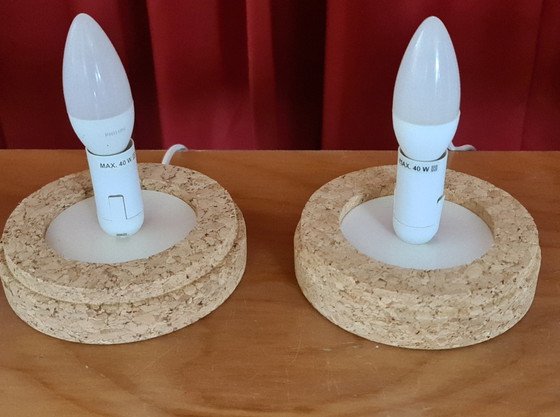 Image 1 of 2x IKEA Sinnerlig años 80
Lámpara de mesa de vidrio esmerilado