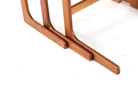 Image 1 of Salin Nyborg nesting tables bijzettafels vintage