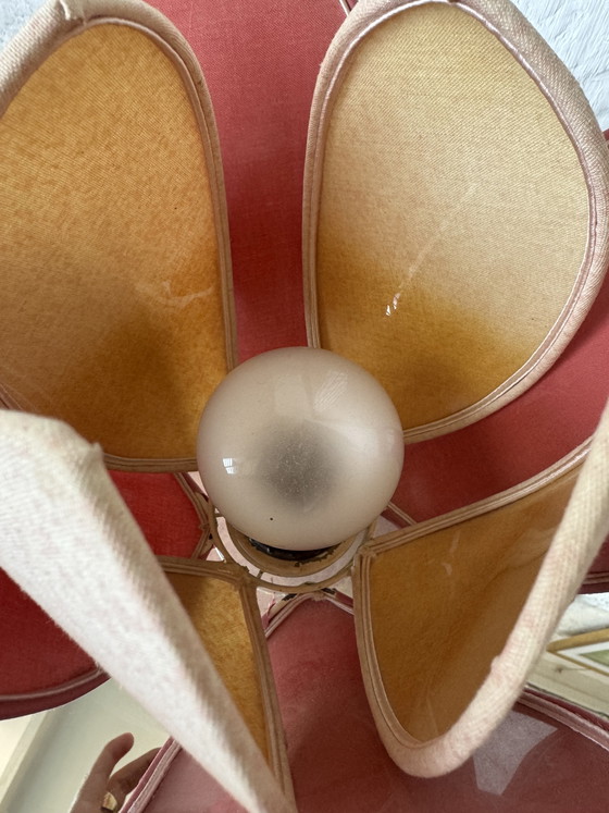 Image 1 of Vintage Lotus Flower Lamp