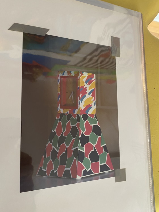 Image 1 of Memphis Design Sottsass, Mendini, Mariscal etc. file folder 1981 original 