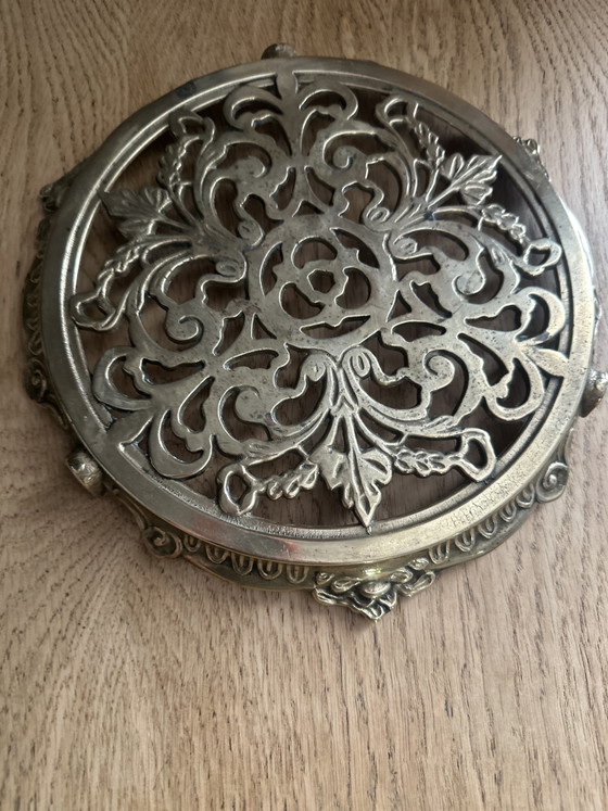 Untersetzer – Tischdekoration, Brass (photo 3 of 5)