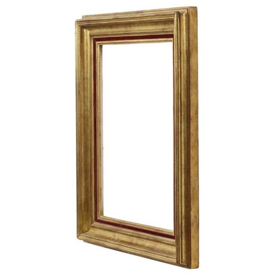 Image 1 of Cornice classica in legno color oro
