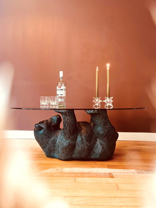 Bear Coffee Table "Very Unique" 1970s