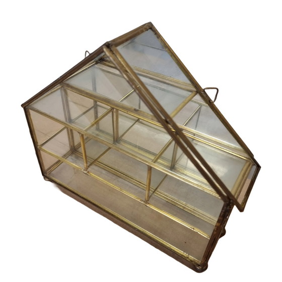 Image 1 of Hollywood regency Vitrine Wandschrank