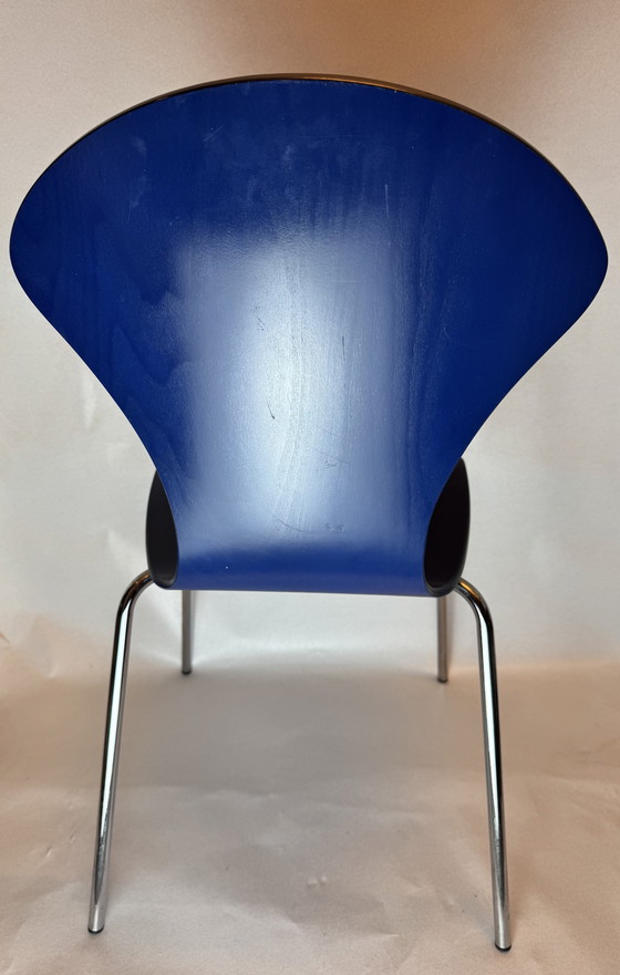 Image 1 of Set of 2 original Arne Jacobsen "Mosquito Chairs" model 3105 for Fritz Hansen (2003)