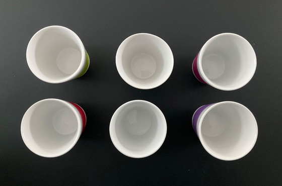 Image 1 of SIX GRANDS GOBELETS À DOUBLE PAROI