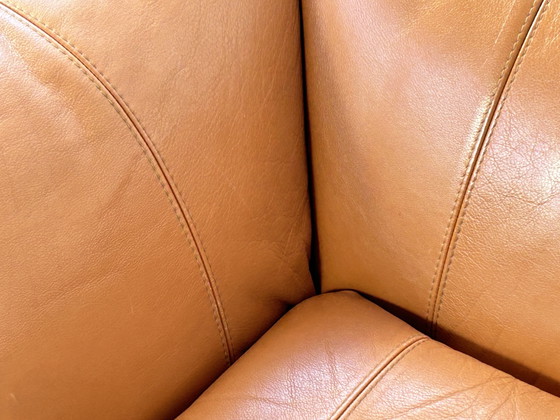 Sofá de cuero Le Bambole diseñado por Mario Bellini para B&B Italia – Sofás de 2 plazas, Leather, Plastic (photo 13 of 15)