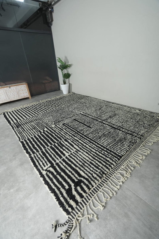 Image 1 of Tappeto marocchino tessuto a mano, stile tradizionale, dimensioni 4/3 m