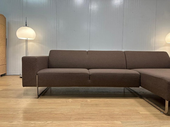 Image 1 of Artifort Mare Corner Sofa Brown Wool