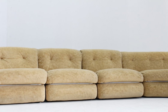 Divano modulare italiano vintage anni '70 – Divani modulari, Chrome (photo 8 of 10)