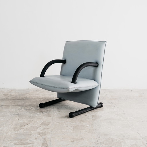 Sillón arflex modelo T-line diseño burkhard vogtherr años 80 vintage