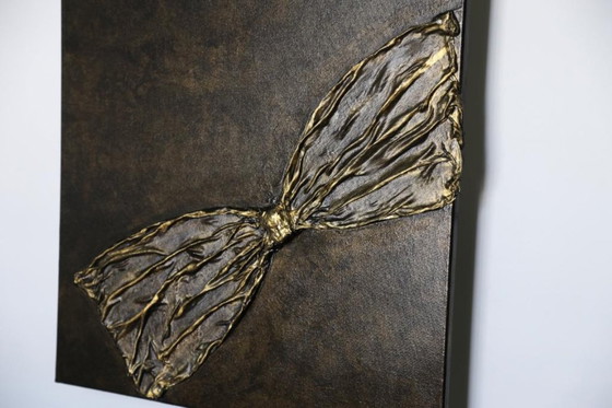 Image 1 of BEAUTIFUL and UNIQUE painting with 3D - black and gold