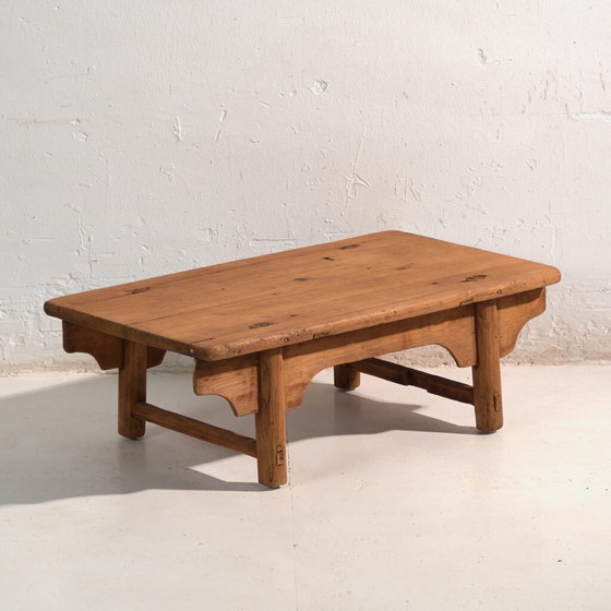 Antieke lage tafel van grenenhout – China, circa 1890 – Salontafels (photo 4 of 40)