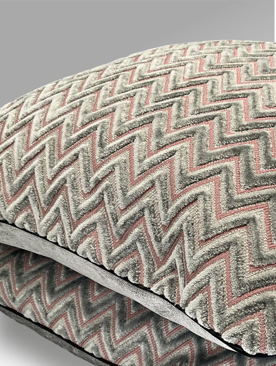 Image 1 of Armani Casa - Set of 2 new pillows made of Armani Casa velvet