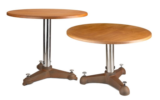 Tavolo Brutalista Alto/da Riunione e/o da Pranzo. – tafels, Cast Iron, Metal