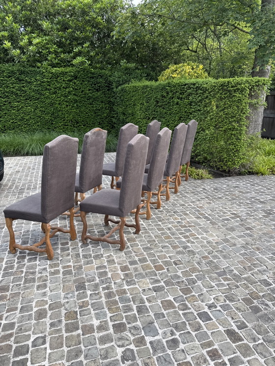 Image 1 of 8 eetkamerstoelen