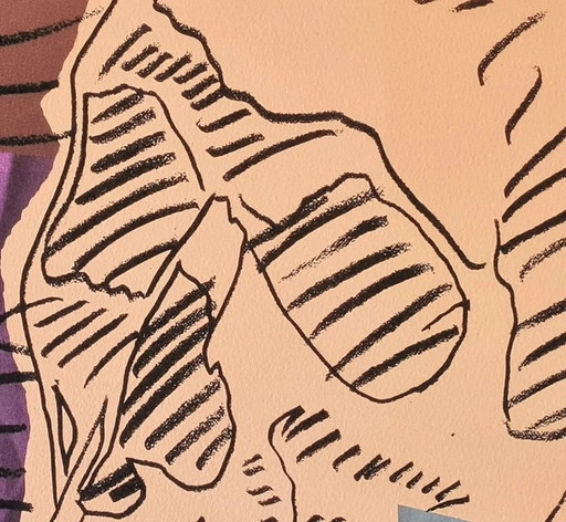 Naar Andy Warhol, Calavera, jaren 1980, lithografie