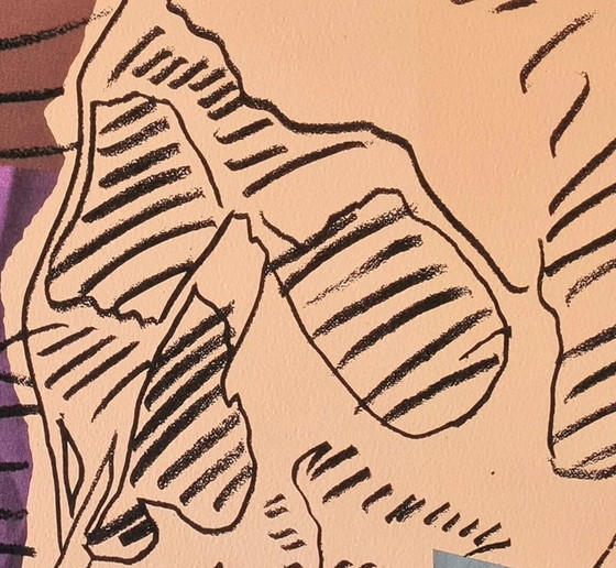 Image 1 of Naar Andy Warhol, Calavera, jaren 1980, lithografie