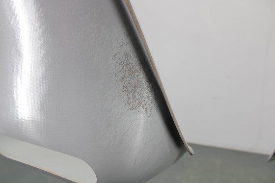 Image 1 of 1960s Miroslav Navratil Pair of Fiberglass Chairs for Vertex, Czechoslovakia