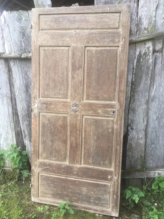 Old oak door from Burgundy – Decorative Objects, Vintage (photo 5 of 15)