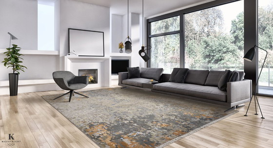 Image 1 of Avant Garde Enigma Charcoal Design 4716