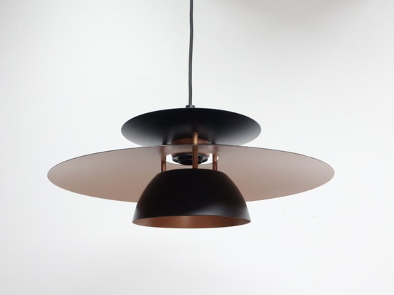 Lampada a sospensione vintage / metallo / nero rosa / Danimarca – Lampade a sospensione, Scandinavian (photo 3 of 5)