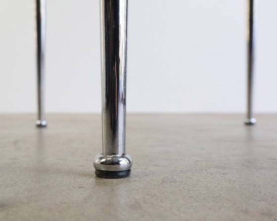 Image 1 of 6 fauteuils en cuir Fasem S44 de Giancarlo Vegni, années 80