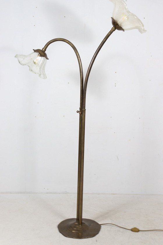 Image 1 of Brutalist floor lamp/floor lamp by Lothar Klute, Germany, 1980s