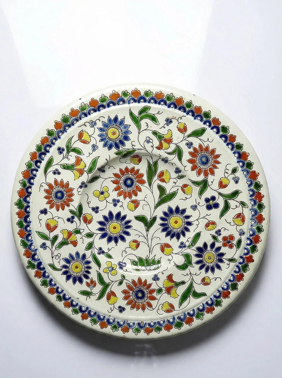 Piatto smaltato Thun firmato Schoch-Läderach, antico svizzero fatto a mano e raro. – Stoviglie (photo 2 of 16)